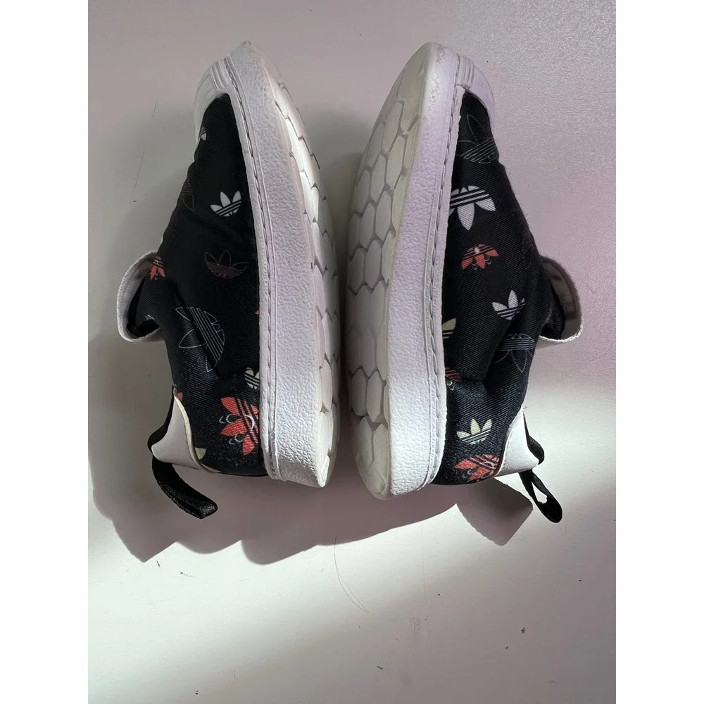 Adidas Superstar 360 Kids Slip On Shoes Black Multi Color GX1971‎ Size 6K